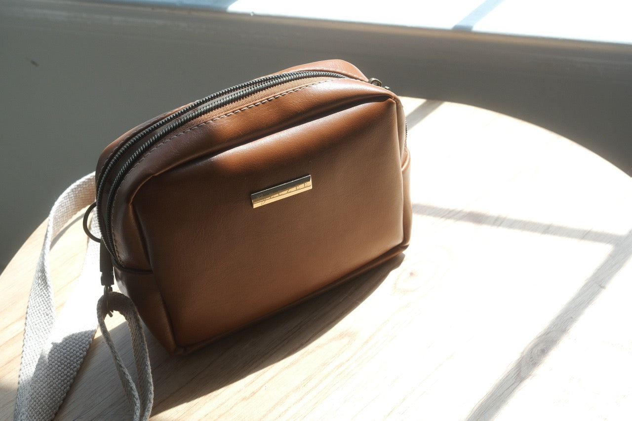 Lola Mini Sling Bag - Cognac