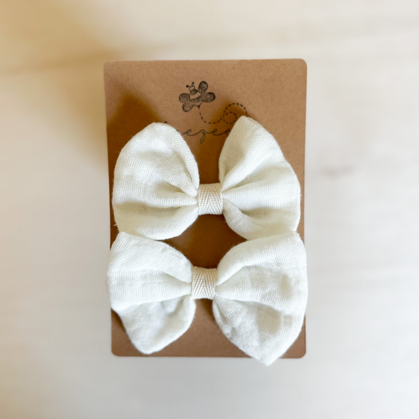 Sweetheart Bow Clip Set of 2