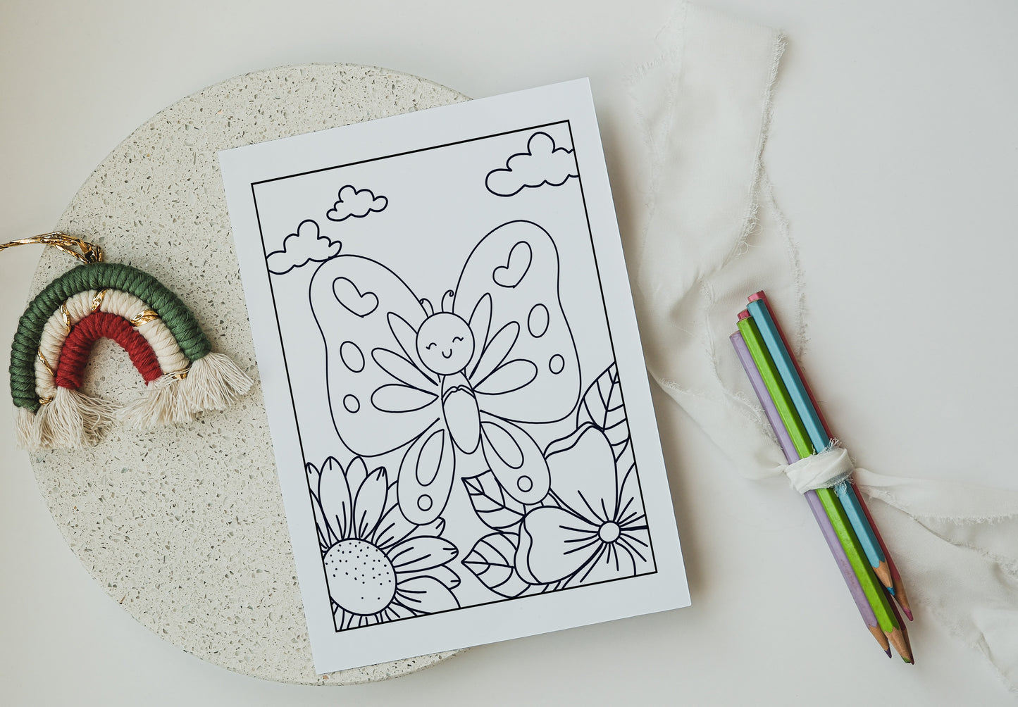 Baby Animals Printable Coloring Pages - Summer Edition